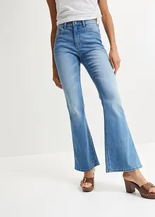 Flared jeans met high waist, bonprix