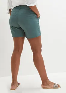 High waist short van twill, bonprix