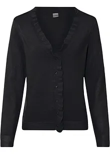 Fijn gebreid vest, bonprix