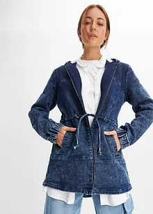 Lichte denim parka, bonprix