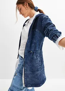 Lichte denim parka, bonprix