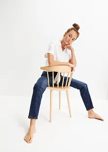 Boyfriend jeans mid waist, stretch, bonprix