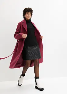 Winterse trenchcoat in wollen look, bonprix