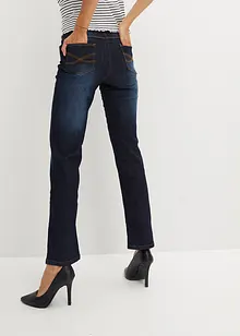 High waist stretch jeans, straight, bonprix