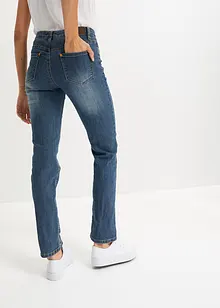 Mid waist stretch jeans, straight, bonprix