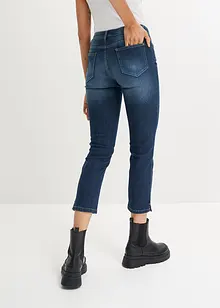 Comfort stretch 7/8 jeans met splitten, bonprix