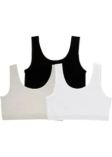 Meisjes bralette (set van 3), bonprix