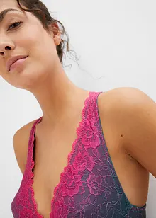 Bralette met fijn kant in kleurverloop, bonprix