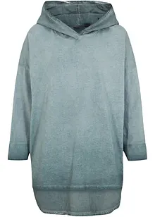 Oversized shirt van materiaalmix, bonprix