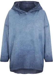 Oversized shirt van materiaalmix, bonprix