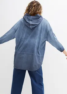 Oversized shirt van materiaalmix, bpc bonprix collection