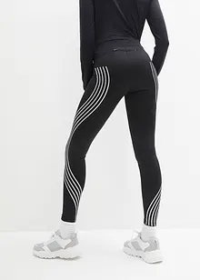 Thermo legging met reflecterende details, cropped, bonprix