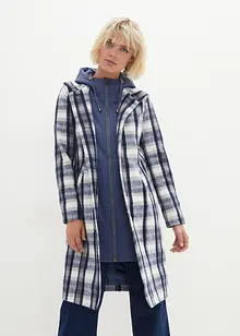 Korte coat met wol, layerlook, bonprix