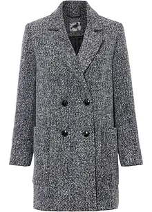 Korte jas in wollen look, bonprix