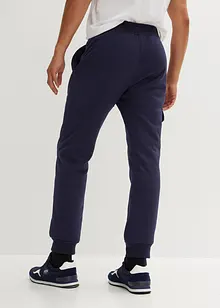 Thermo joggingbroek met cargozakken en teddy voering, bonprix