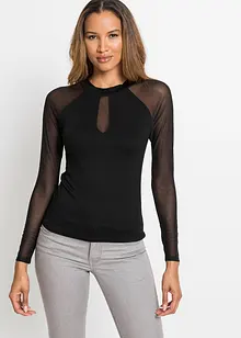Longsleeve in een zachte viscosemix, bonprix
