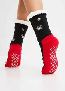 Huissokken met teddy voering, bonprix