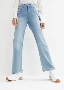 Meisjes wijd uitlopende jeans, bonprix