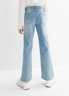 Meisjes wijd uitlopende jeans, bonprix