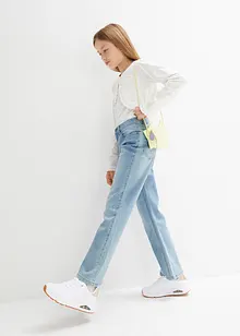 Meisjes wijd uitlopende jeans, bonprix