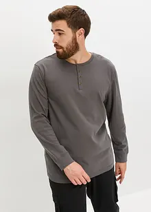 Henley shirt, lange mouw, bonprix