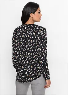 Blouse met V-hals, bonprix