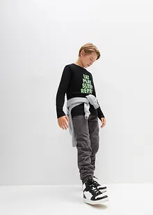 Thermo instapjeans met jersey voering, regular fit, bonprix