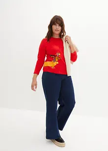 Longsleeve met kerstprint, bonprix