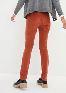 Stretch corduroy broek, slim fit, bonprix