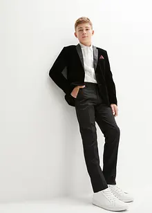 Colbert, broek, overhemd, stropdas (4-dlg. pak), bonprix