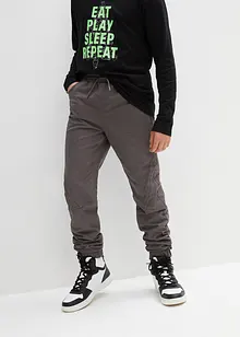 Thermo instapjeans met jersey voering, regular fit, bonprix