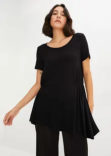 Shirt met asymmetrische onderrand, BODYFLIRT