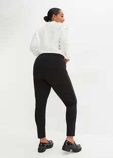 Punto di roma legging met imitatieleer, bonprix