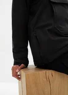 waterdichte outdoor instap ski-jas met fleece voering, oversized, bonprix