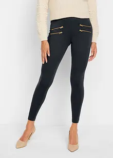 Legging met decoratieve ritssluitingen, bonprix