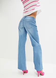 Extra wijde jeans, low waist, bonprix