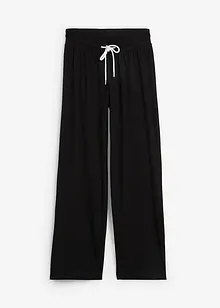 Jersey broek met biologischi katoen en stretch, bonprix