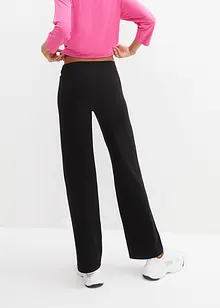 Jersey broek met biologischi katoen en stretch, bonprix