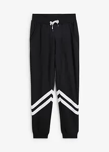 Sweatpants met tapes, bonprix