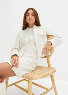 Bouclé blazer, bonprix