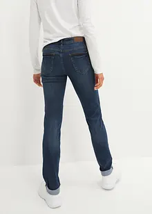 Stretch jeans mid waist, straight, bonprix