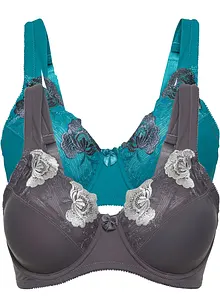 Minimizer bh met gewatteerde schouderbandjes. (set van 2), bonprix