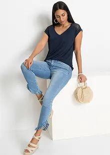 Shirt in een viscosemix, bonprix