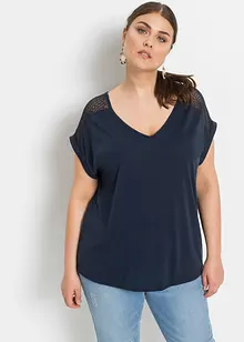 Shirt in een viscosemix, bonprix