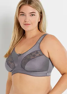 Steun bh zonder beugels met gewatteerde bandjes (set van 2), bonprix