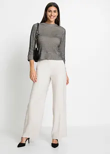 Lichte Marlene Dietrich broek met viscose, bonprix