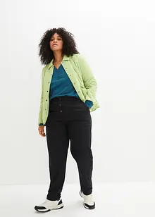 High waist jeans met comfortband, straight, bonprix
