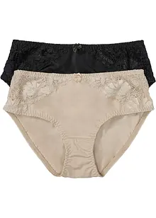 Maxislip (set van 2) met gerecycled polyamide, bonprix