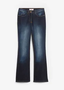 Bootcut stretch jeans, mid waist, bonprix