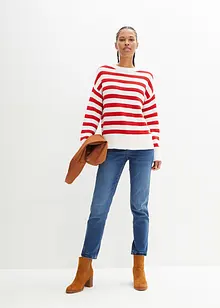 Boxy trui in ajour, bonprix